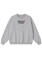 Embroidered I Left My Heart in Masr Crewneck