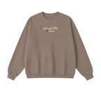 Embroidered Just a Girl That Loves Masr Crewneck
