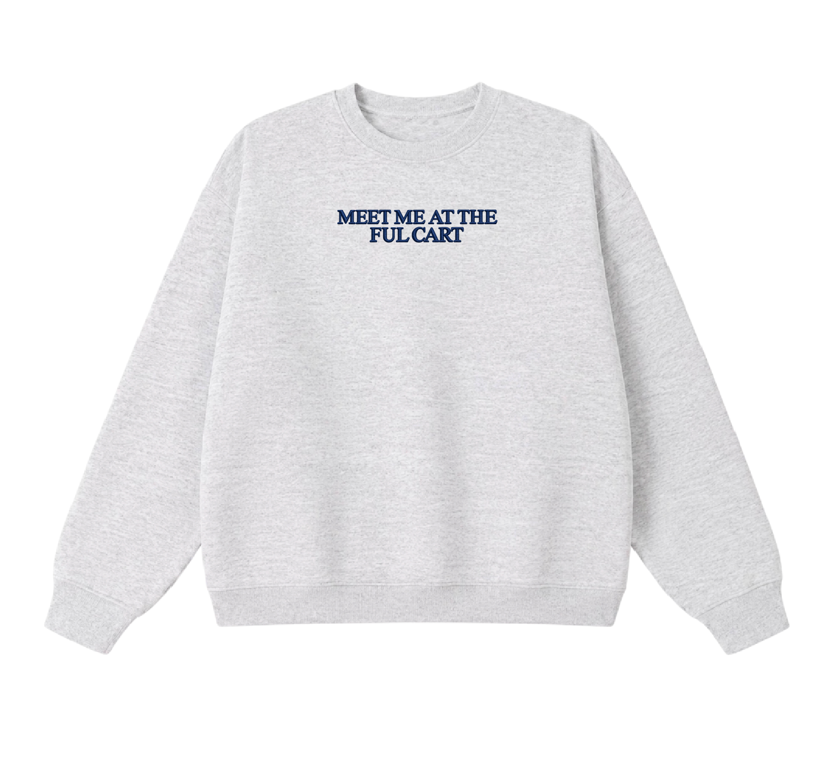 Embroidered Meet Me at the Ful Cart Crewneck