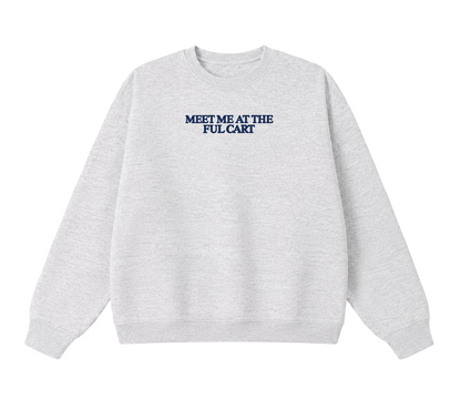 Embroidered Meet Me at the Ful Cart Crewneck