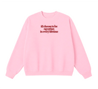Embroidered I'd Choose to be Egyptian in Every Lifetime Crewneck