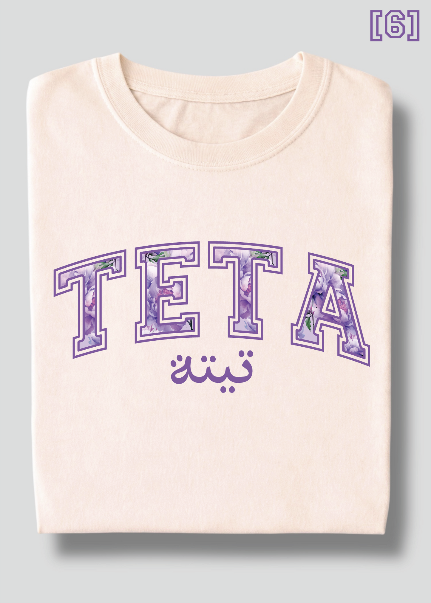 Floral Teta Tee