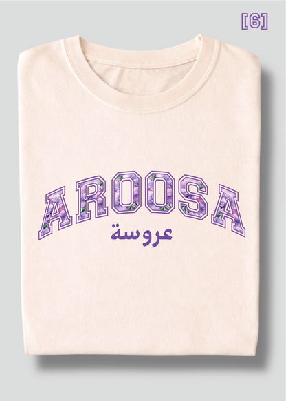 Floral Aroosa Tee