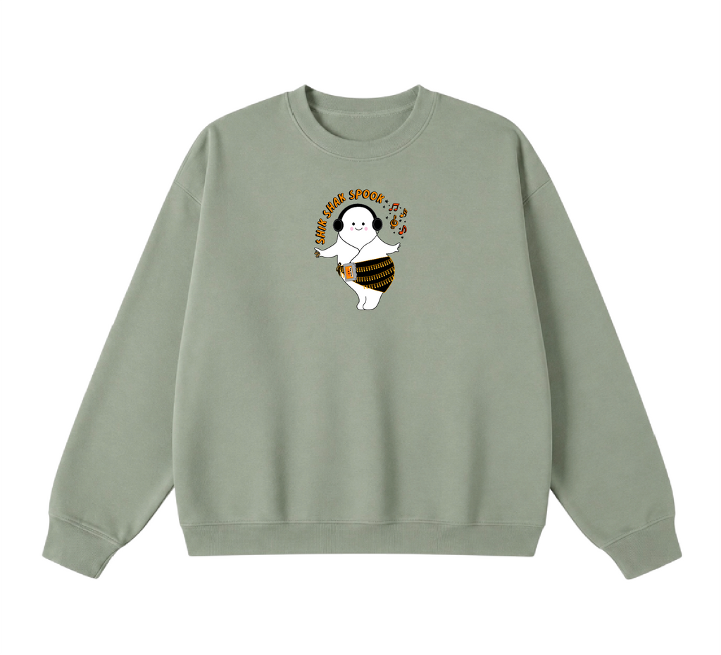 Shik Shak Spook Belly Dancing Ghost Crewneck