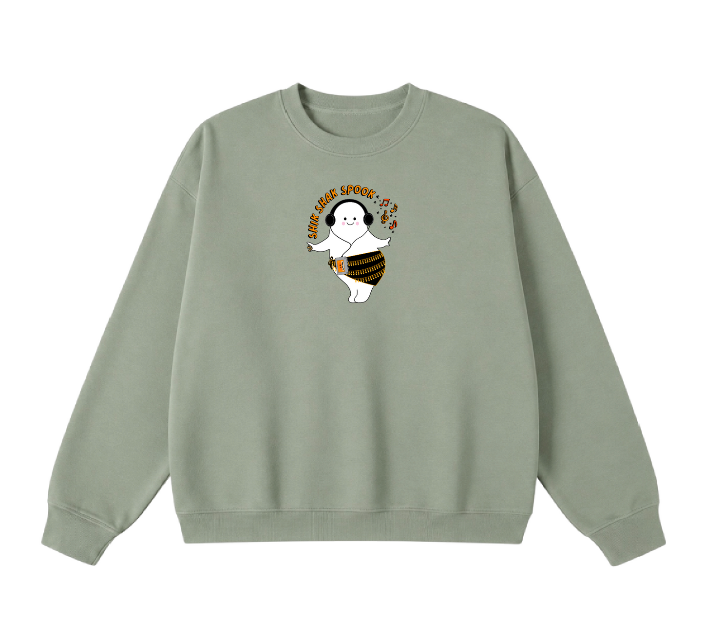 Shik Shak Spook Belly Dancing Ghost Crewneck