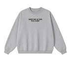 Embroidered Meet Me at the Ful Cart Crewneck