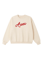 Arees Cursive Script Crewneck