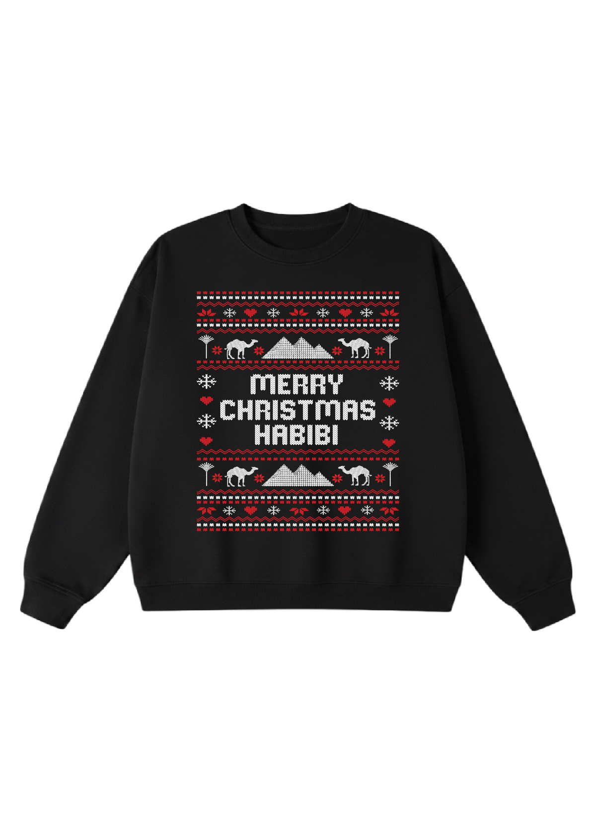 Merry Christmas Habibi - Ugly Christmas Crewneck