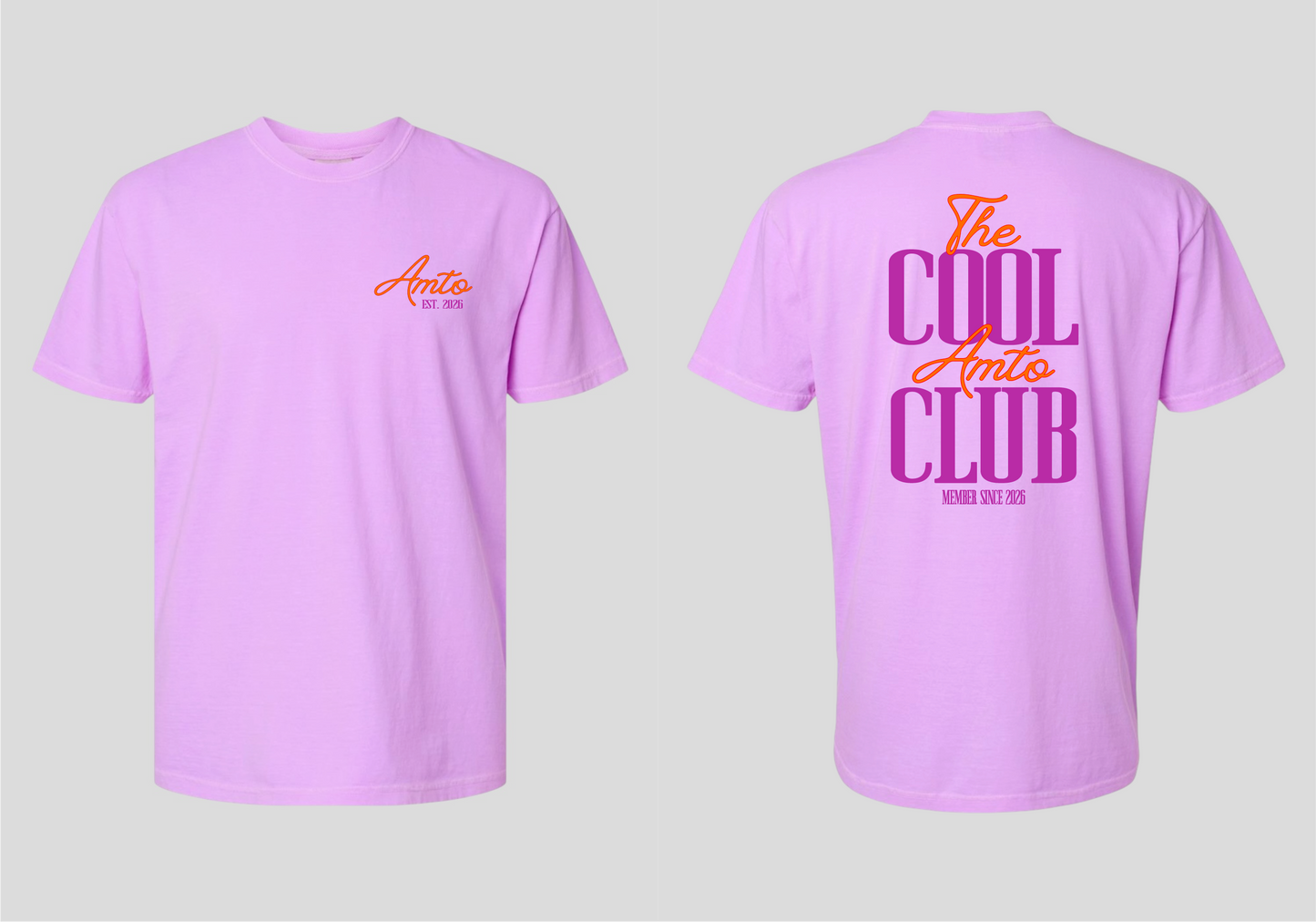 Custom Date: Cool Amto Club Tee