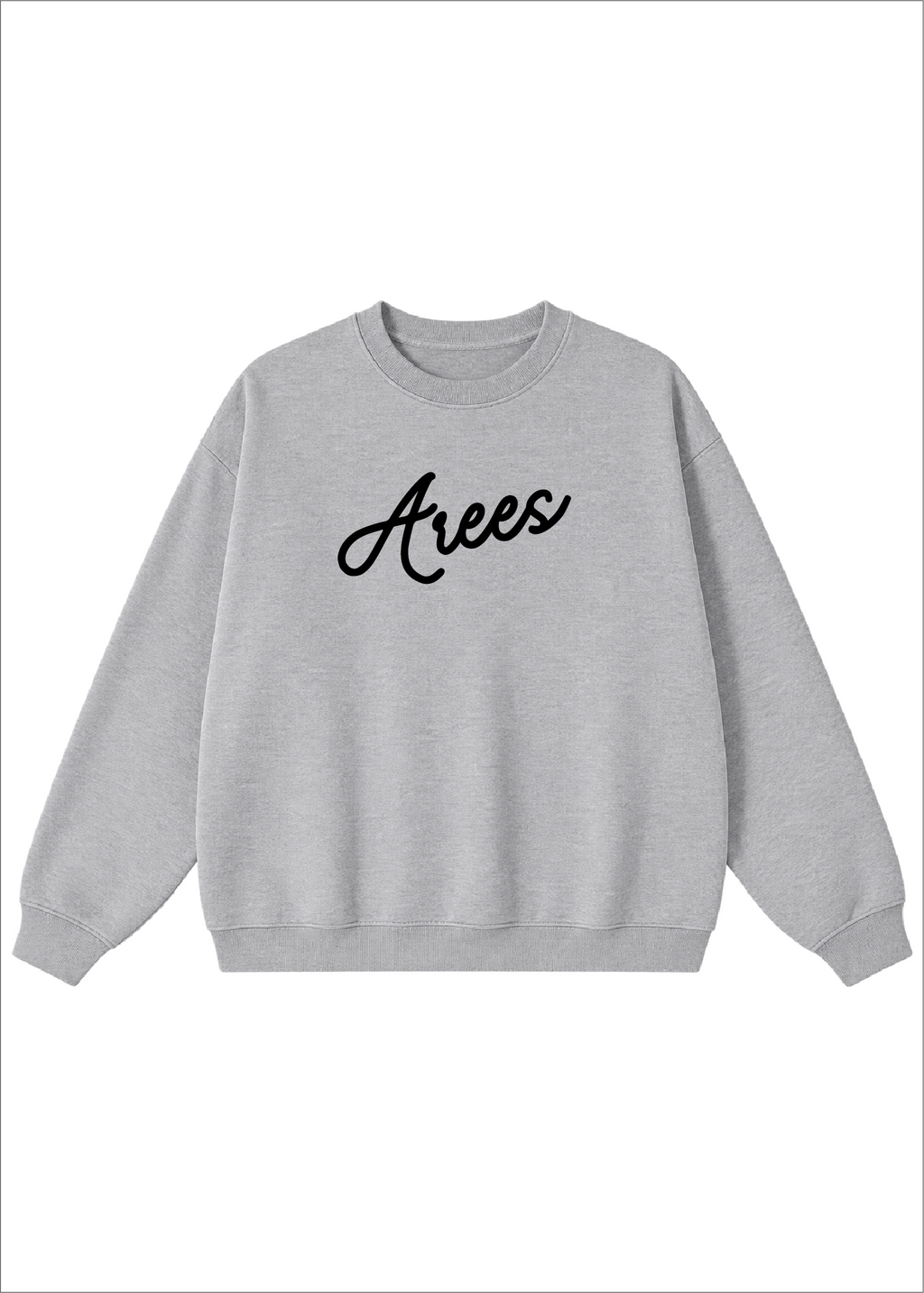 Arees Cursive Script Crewneck