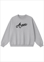 Arees Cursive Script Crewneck
