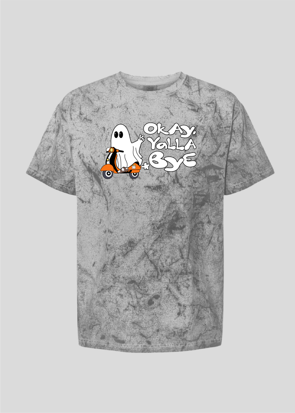 Okay, Yalla Bye Ghost Scooter Tee