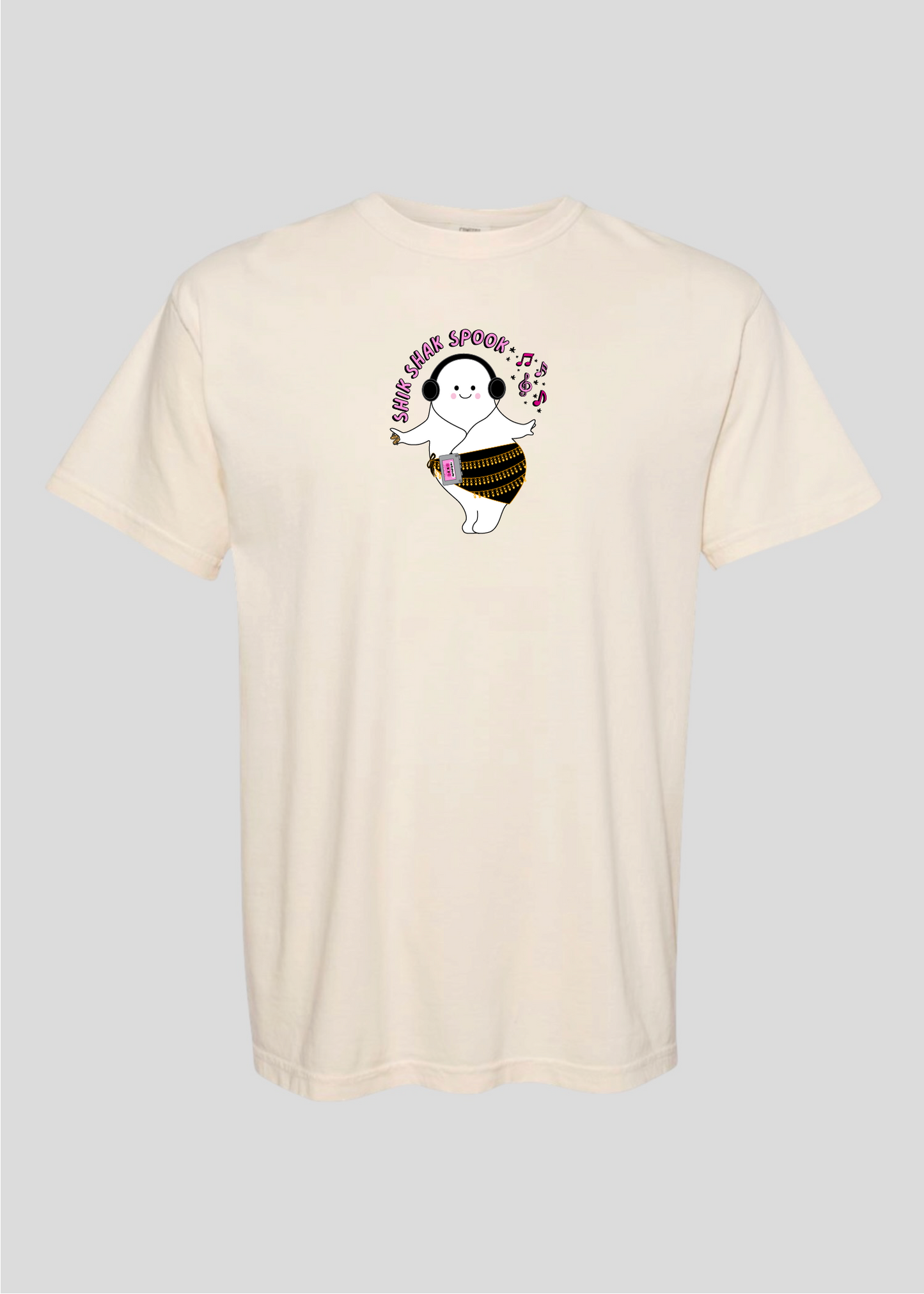 Shik Shak Spook Belly Dancing Ghost Tee