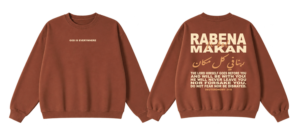 Rabena Fi Kol Makan Crewneck