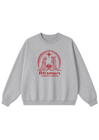 Christ Is Born Nativity Scene Crewneck