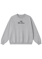 Embroidered Custom Future Mrs. Crewneck