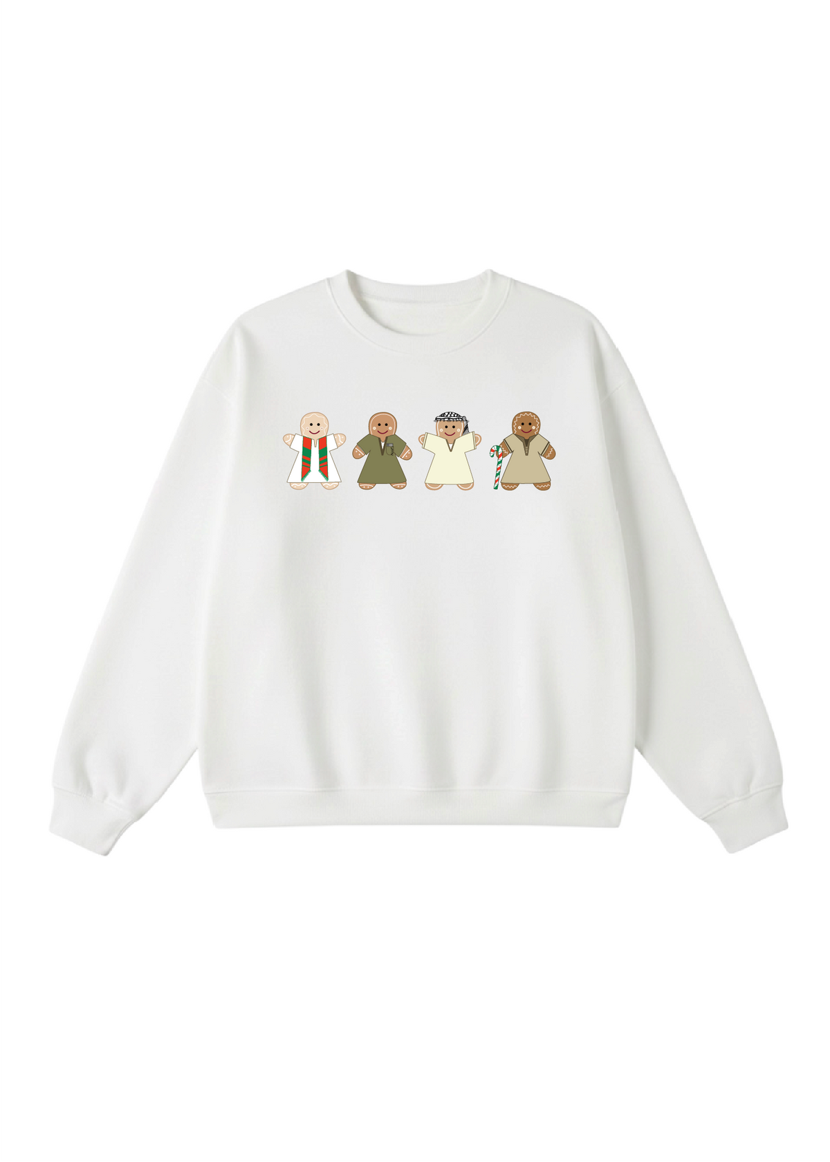 Gingerbread Men in Galabeyas Crewneck