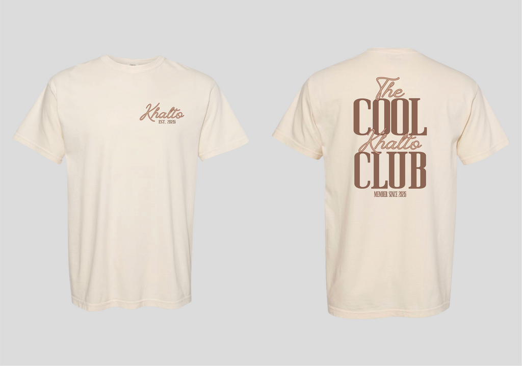 Custom Year: Cool Khalto Club Tee