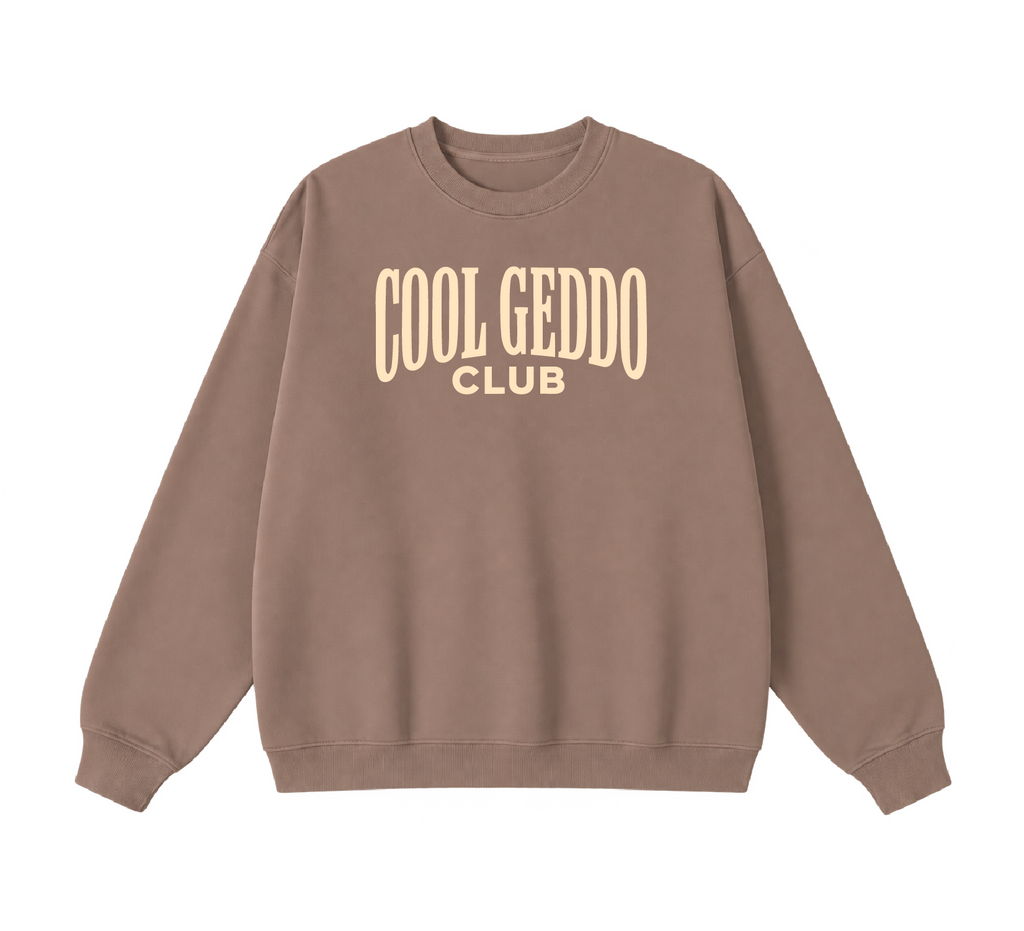 Cool Geddo Club Crewneck
