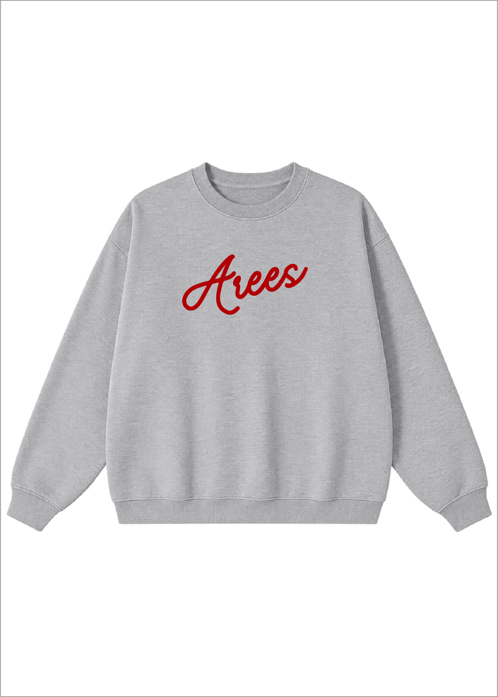 Arees Cursive Script Crewneck