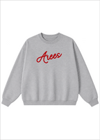 Arees Cursive Script Crewneck