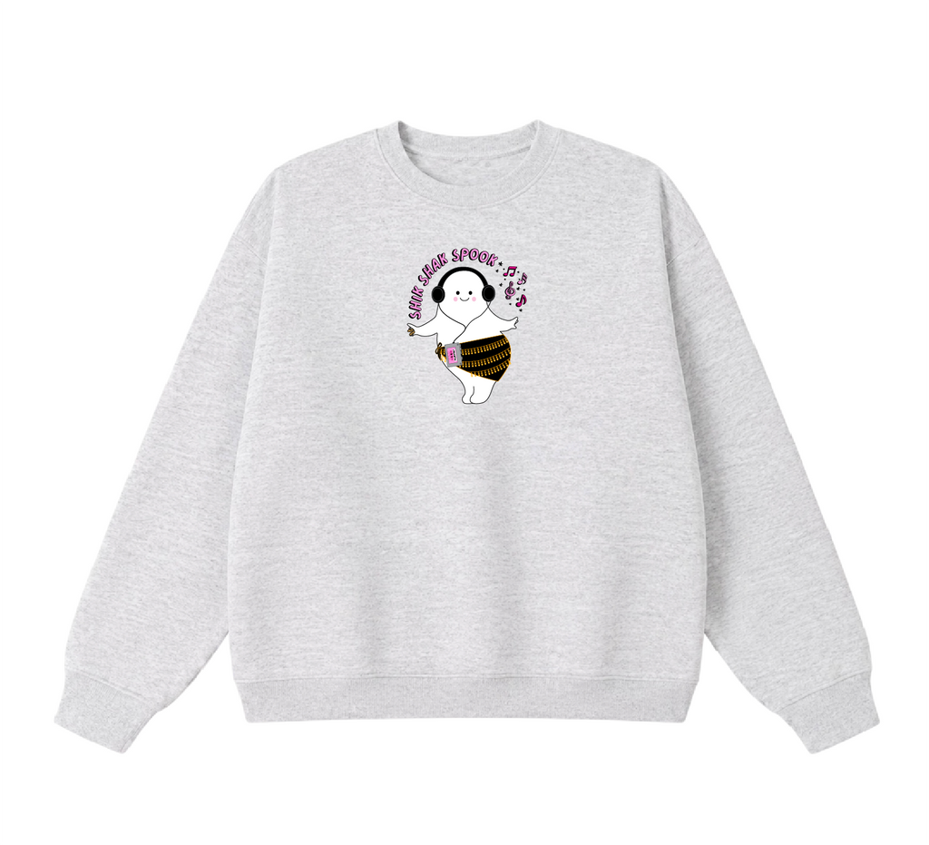 Shik Shak Spook Belly Dancing Ghost Crewneck