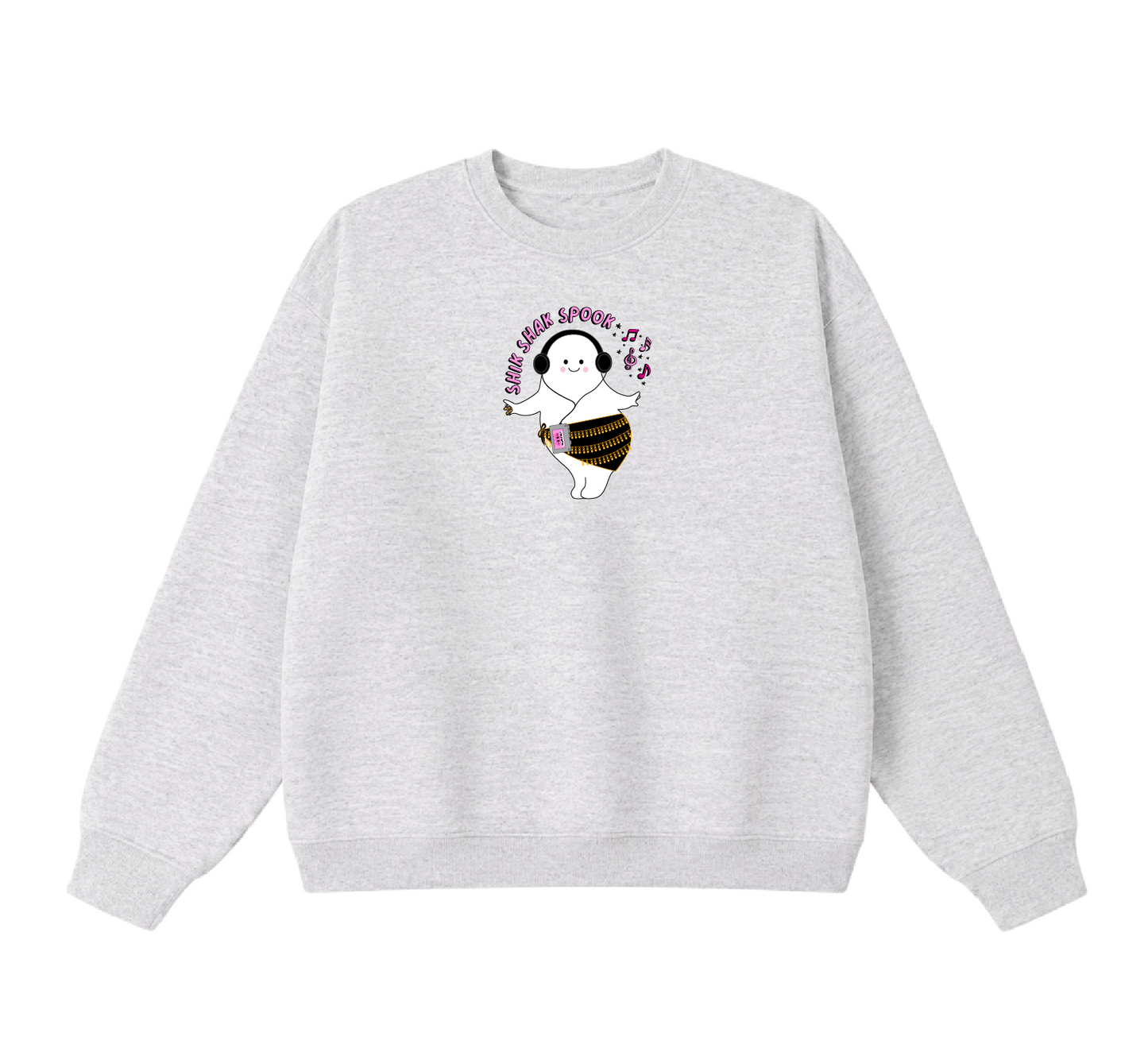 Shik Shak Spook Belly Dancing Ghost Crewneck