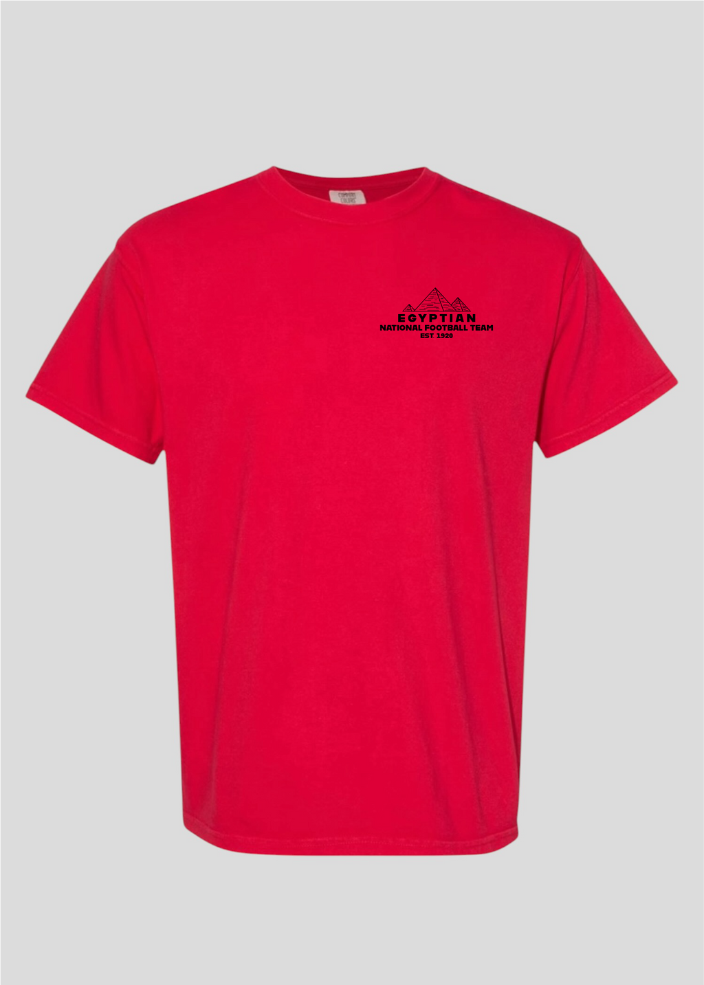 Egypt World Cup: Coat of Arms Eagle Holding Trophy Tee