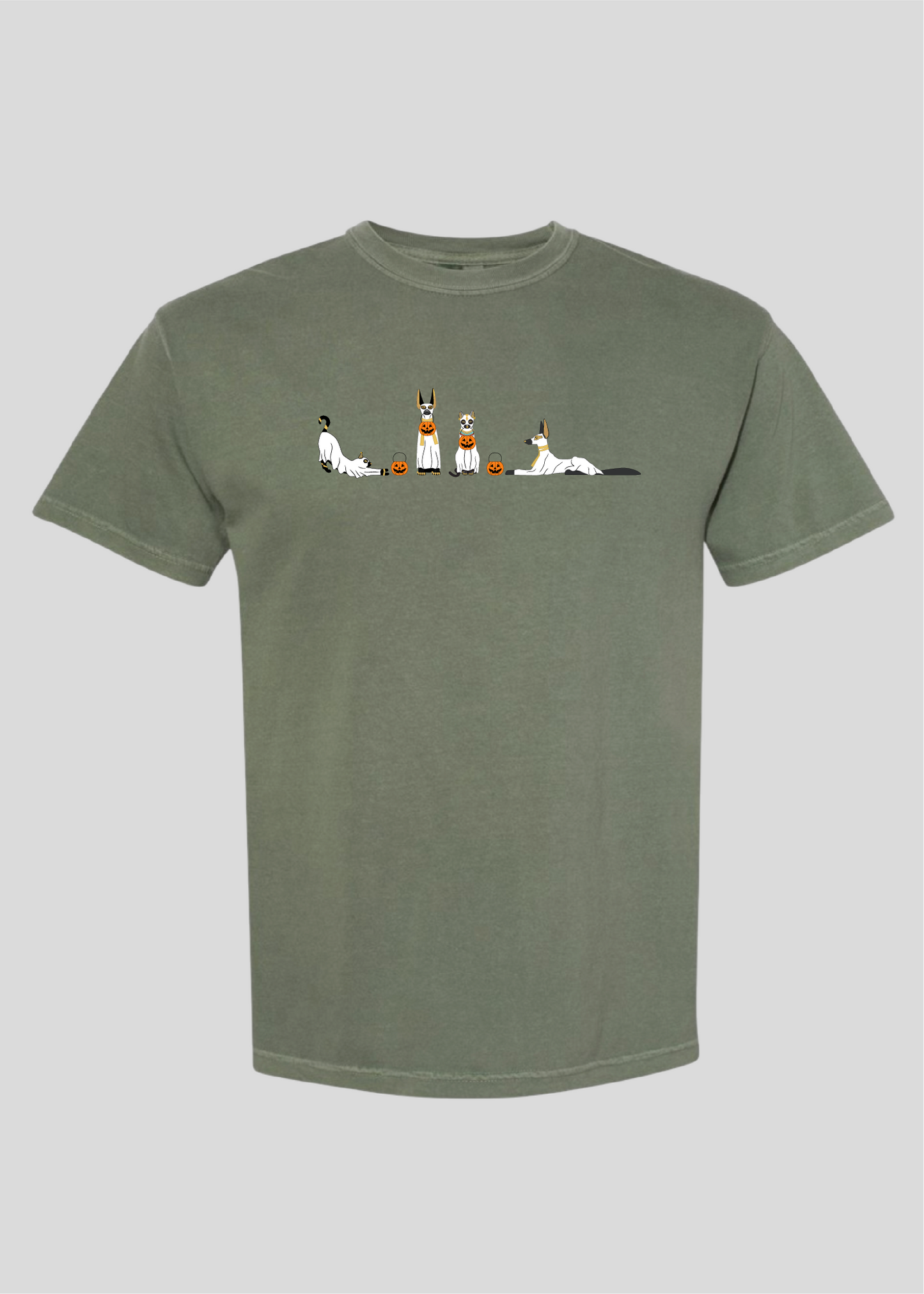 Anubis Jackals and Egyptian Cats Tees
