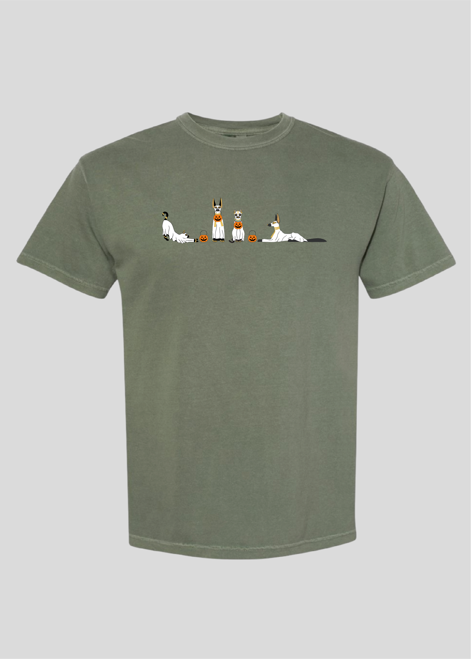 Anubis Jackals and Egyptian Cats Tees