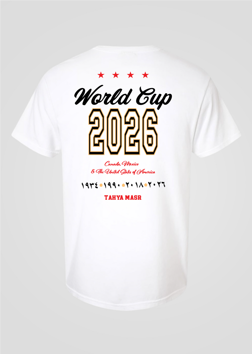 Egypt World Cup: Arabic Date Legacy Tee