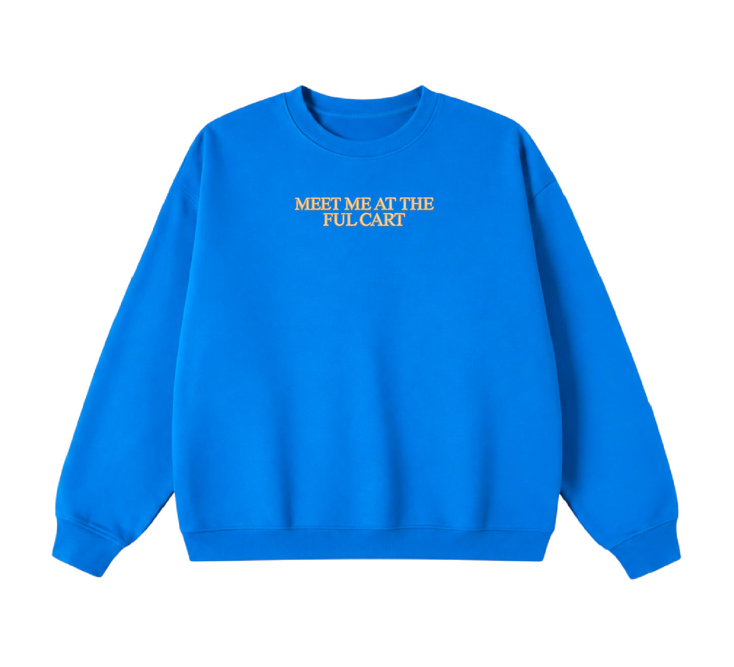 Embroidered Meet Me at the Ful Cart Crewneck