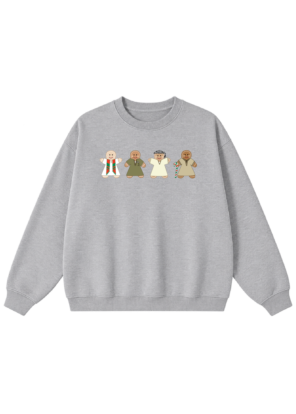 Gingerbread Men in Galabeyas Crewneck