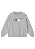 Gingerbread Men in Galabeyas Crewneck