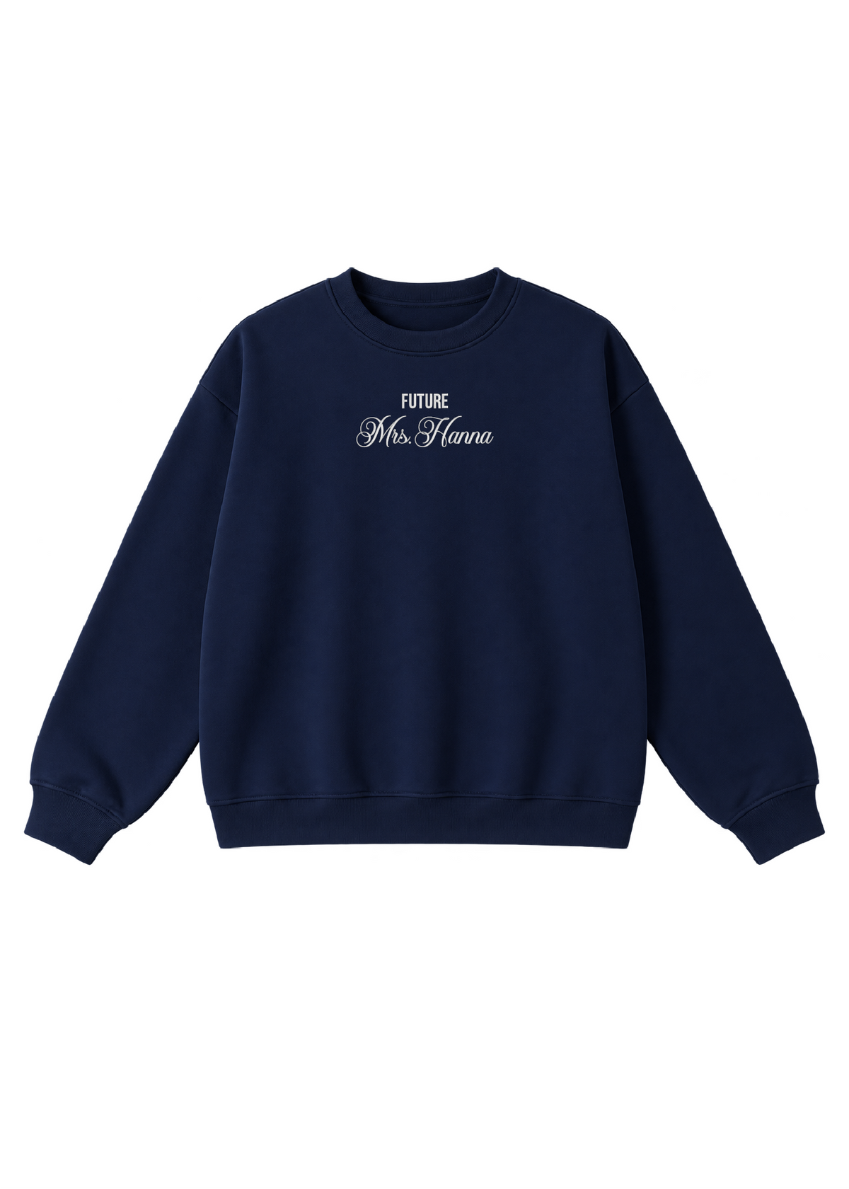 Embroidered Custom Future Mrs. Crewneck