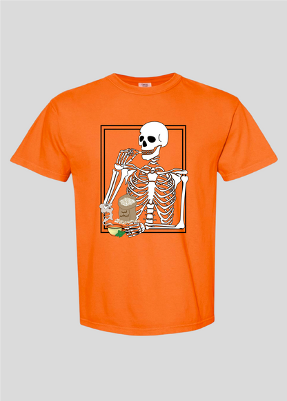 Skeleton Lib (Pumpkin Seeds) and Tea Tee