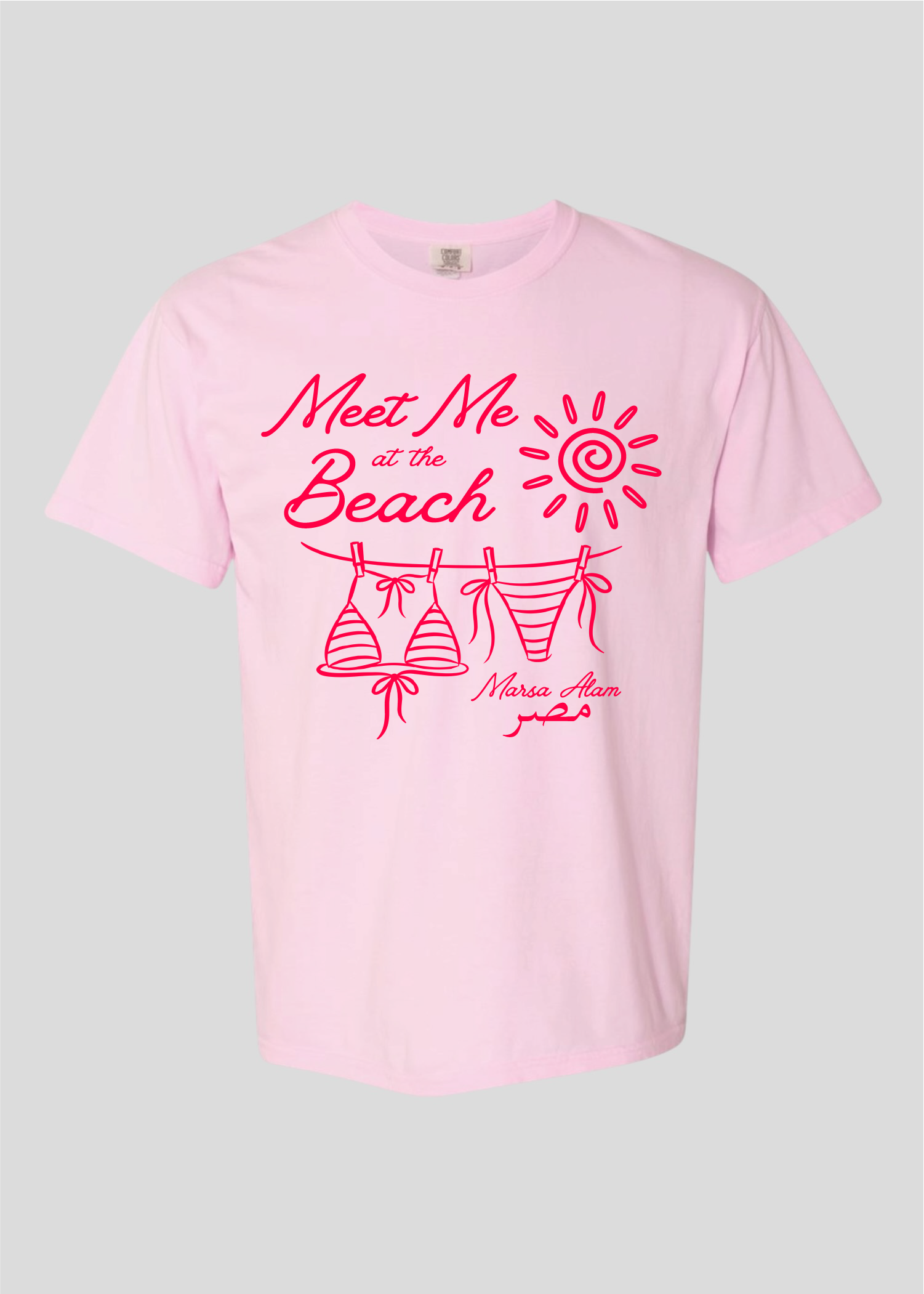 Meet Me at the Beach- Egypt Bikini Tee