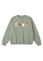 Gingerbread Men in Galabeyas Crewneck