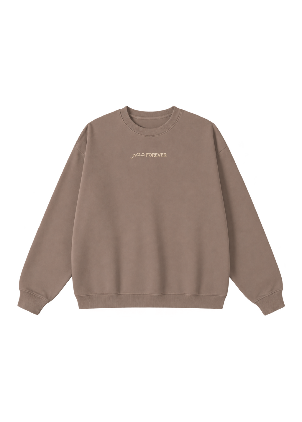 Embroidered Masr Forever Crewneck