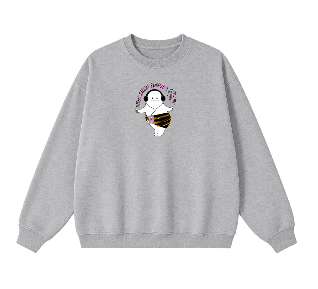 Shik Shak Spook Belly Dancing Ghost Crewneck