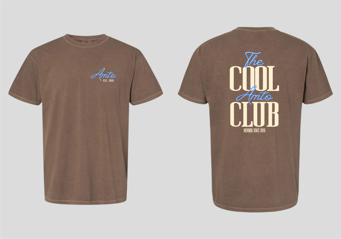 Custom Date: Cool Amto Club Tee