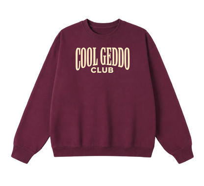 Cool Geddo Club Crewneck
