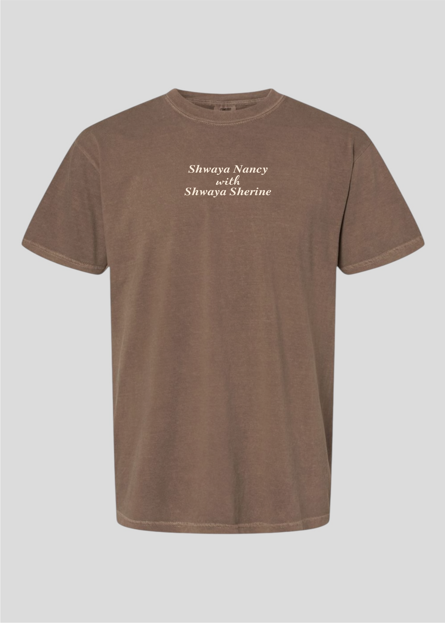 Shwaya Nancy with Shwaya Sherine Tee