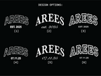 Arees [Groom] Tee with Custom Date