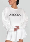 Embroidered Aroosa [Bride] Crewneck