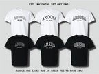 Aroosa [Bride] Tee with Custom Date