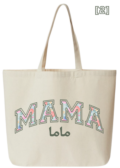 Floral Mama Jumbo Tote