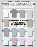 [DEAL TEE] Printed Unisex Mystery Coptic Cross Short Sleeve Tee