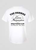Customizable Lessa Metgawzeen: Just Married Aroosa Tee