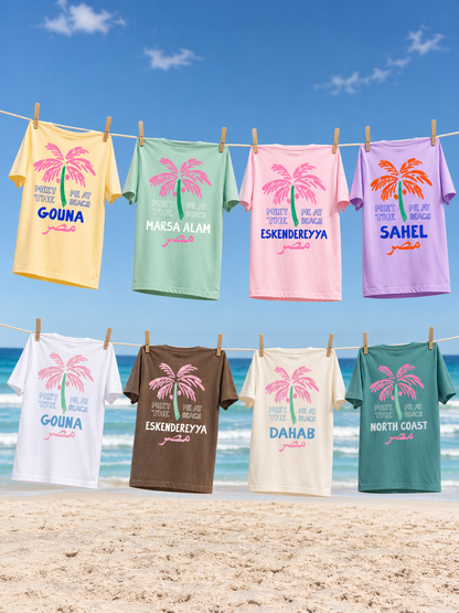 Meet Me at the Beach- Date Palm Egypt Tee